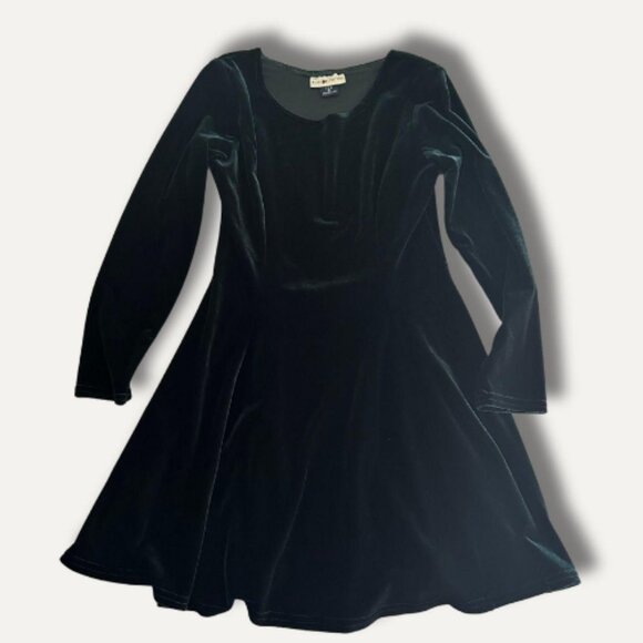 Vintage The Limited Velvet Dress – Size 12 - Picture 2 of 3